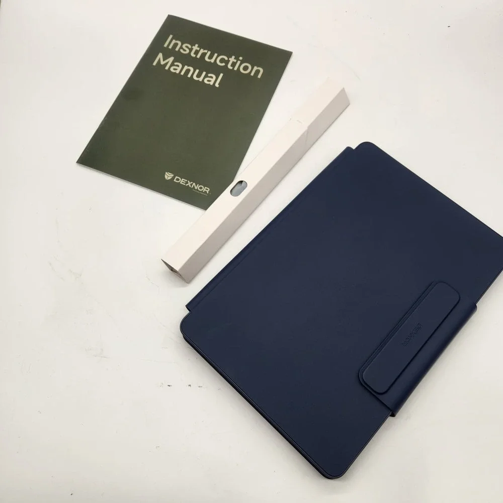 Dexnor Samsung Galaxy Tab A9+ Plus 11 Keyboard Case Backlit Trackpad Blue 2023